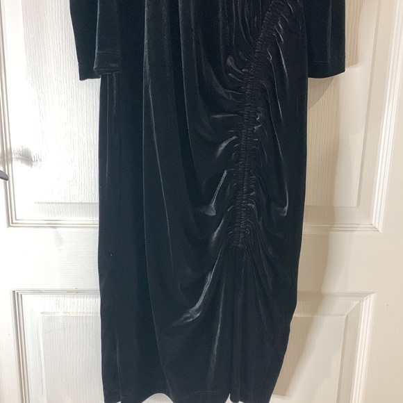 NWT Bailey 44 Lily dress size Medium in Black velvet. - Picture 7 of 11